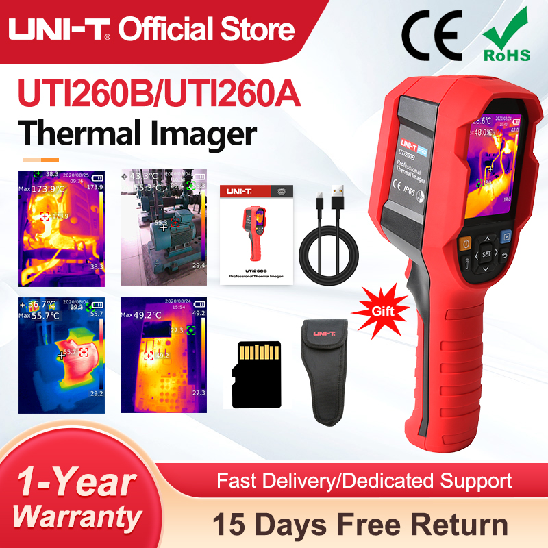 UNI-T UTI260B UTI260A Termocam - Nf 521 Thermal Imaging Camera recensione e prezzo