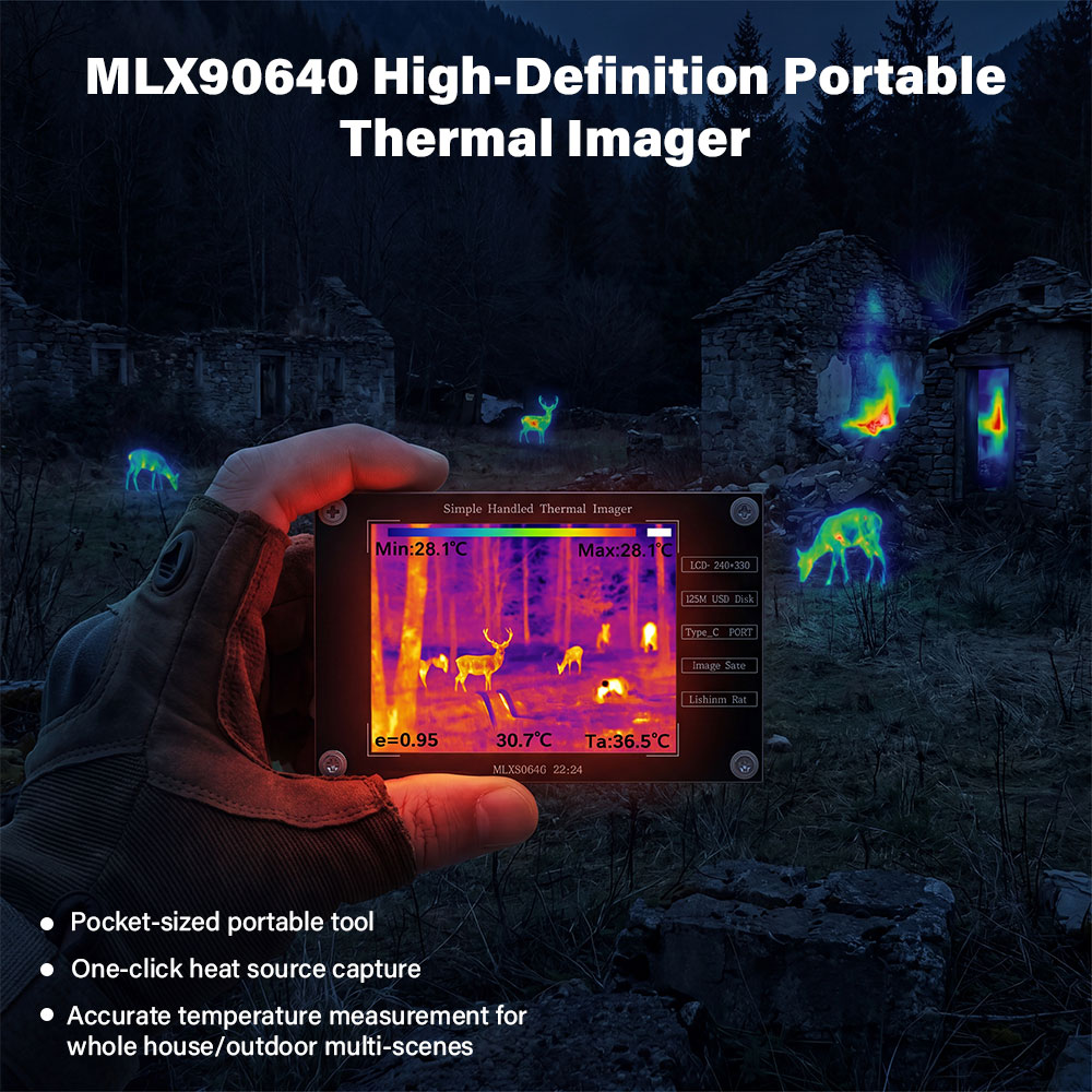 Termocamera digitale a infraro - Nf 521 Thermal Imaging Camera recensione e prezzo