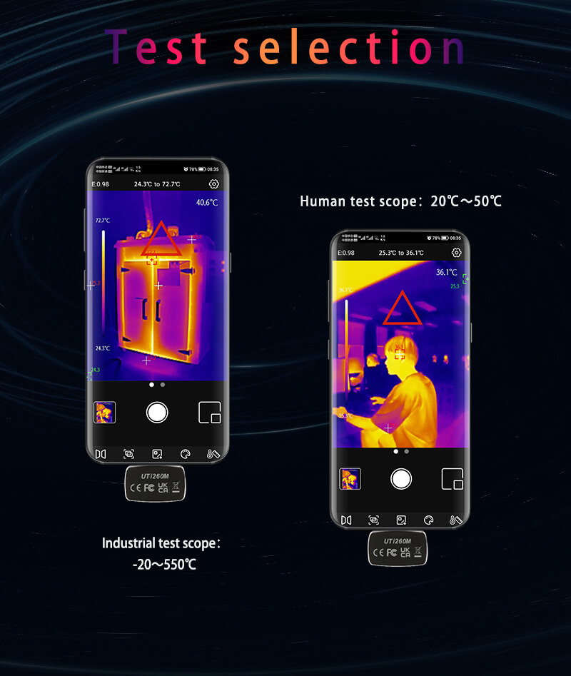 UNI-T UTi260M Termocamera Port - Thermal Imaging Camera 256X192 recensione e prezzo
