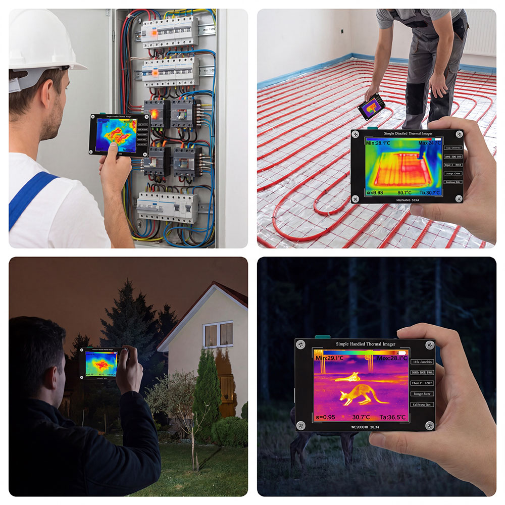 Termocamera 32*24 -40°C ℃   fi - Nf 521 Thermal Imaging Camera recensione e prezzo