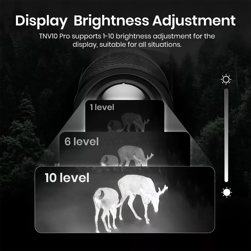 MILESEEY TNV10 PRO Risoluzione - Hunting Thermal Imaging Scope recensione e prezzo